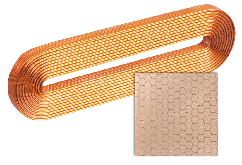 Orthocyclische spoelen kenmerken zich door een hoge kopervulfactor (vaak ca 70%), waardoor naar verhouding een hoog magnetisch veld in de kleinst mogelijke ruimte gerealiseerd wordt.